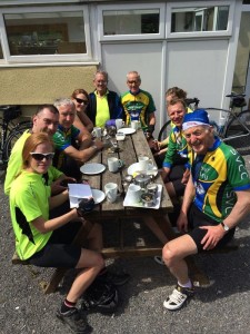 SVCC Members on a Sunday Social Ride